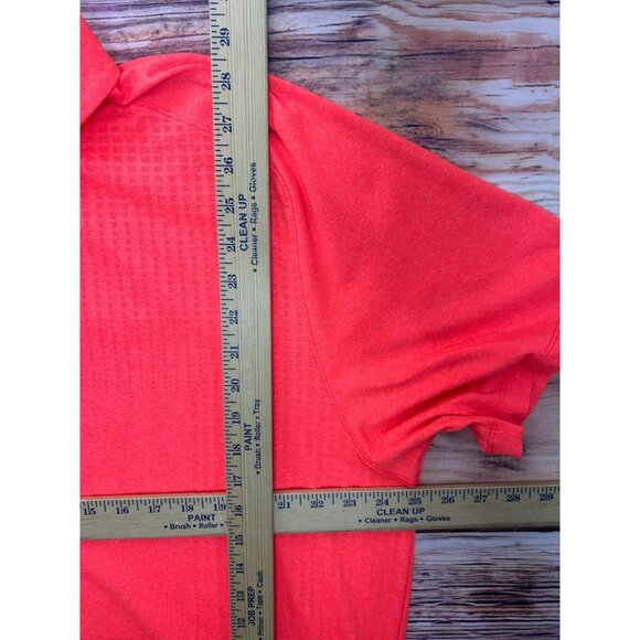 Under Armour Men's Loose Fit HeatGear Pink Polo XXL - Picture 6 of 6